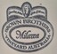 Enlarged view of logo of Brown Brothers showing image of John F. Brown