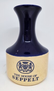 Earthenware wine carafe  bearing the emblem of the House of Seppelt