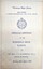 Official opening Program cover including dates and dignitaries