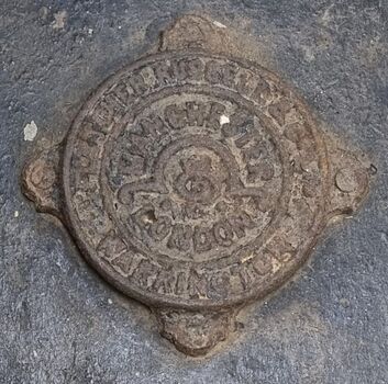 Manufacturer's mark - Fletcher Russell & Co. Ltd Warrington, Manchester and London.