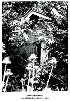 Overgrown building of the Powder Magazine