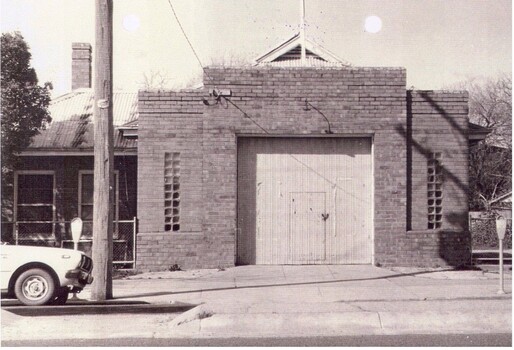Wodonga Fire Station in High Street. Built in 1940