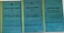 Covers of 3 categories of  Goods Rates Books from Victorian Railways 1966