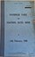 Front cover of manual showing title and date in black print