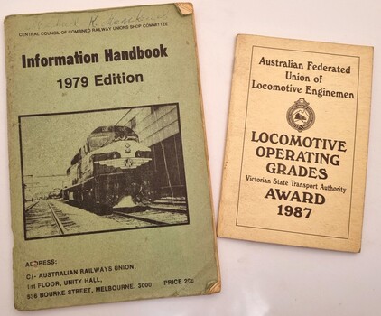 2 Railways Union Handbooks