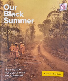 Cover image showing fire fighters carrying out a fuel reduction burn and the CFA logo