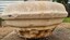 Baptismal font - side view