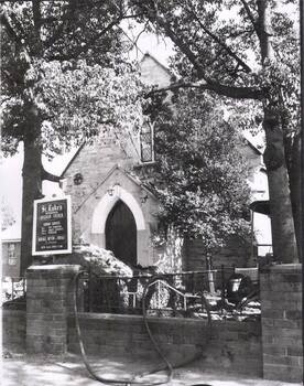 Image of St Luke's Church, Wodonga opened 1863