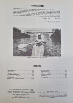 River of Islands - Foreword by Ron Bath, long distance canoeist