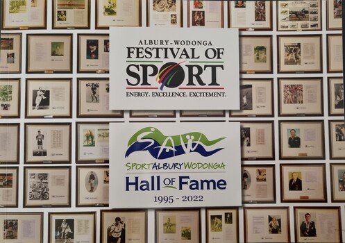 Front cover featuring photos of inductees to the Hall of Fame