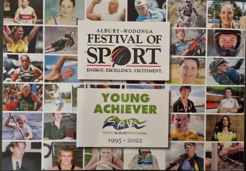 Back cover featuring recipients of the Young Achievers Award