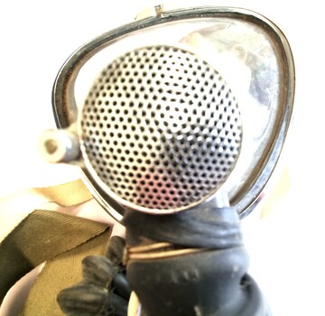 Close up view of air filter