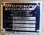 Maker's plate showing model number and weight capacity