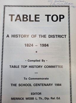 Title page of book including author and publishing details