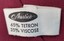 Manufacturer's mark on back of tie