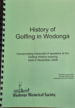 Front cover including contributors
