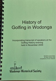 Front cover including contributors