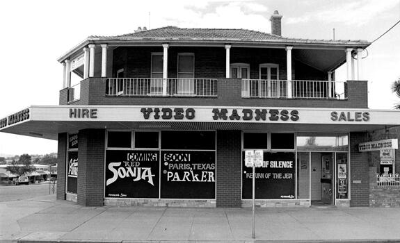 Bank NSW building converted to a new business "Video Madness"