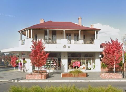 Former Bank of NSW building remodelled with painted brickwork