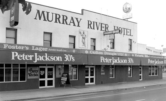 Murray River Hotel previously called The Railway Hotel