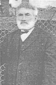 Portrait of Bernardo Costa wearing formal suit