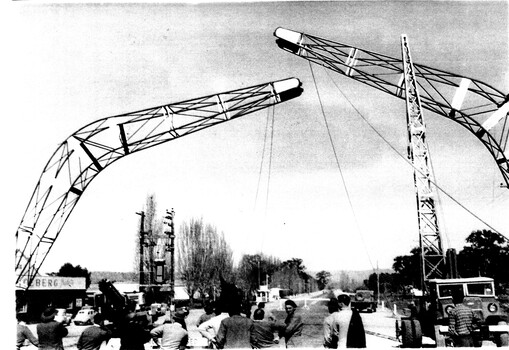 2nd boomerang span almost in place