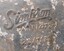 Simpson name and patent information on front of drum.