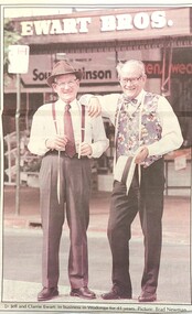 Jeff and Clarrie Ewart in 1995