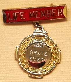 LIfe Member Badge - Grace Emery
