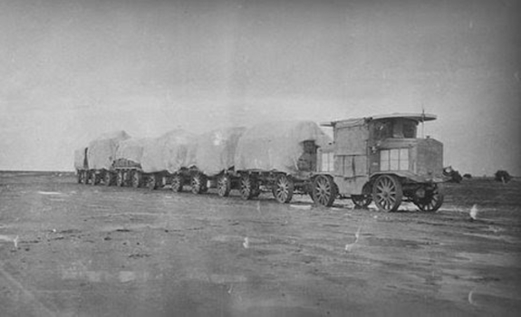  Falkiner road train engine and trucks