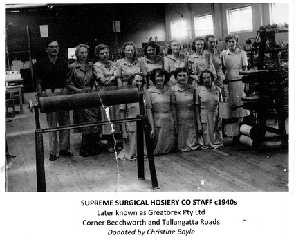 Supreme Surgical Company Staff c1940s