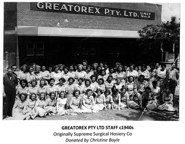 Greatorex Pty Ltd, originally Supreme Surgical Company