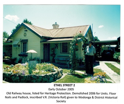 2 Ethel Street, source of the lock and nails