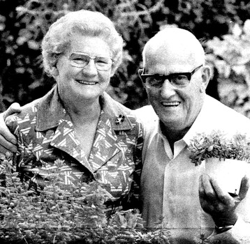 Eric Sumsion & his wife Thirza 