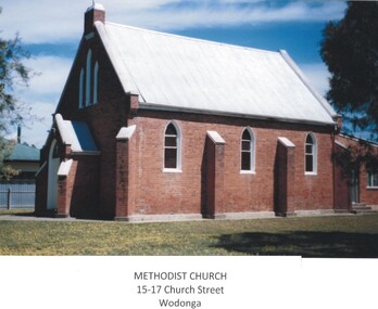  First Methodist Church, Wodonga 1873