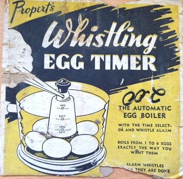 Propert's Whistling Egg Timer Instructions
