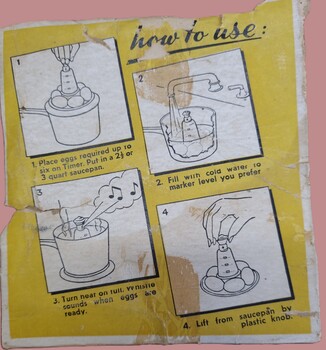 Propert's Whistling Egg Timer Instructions Part 2