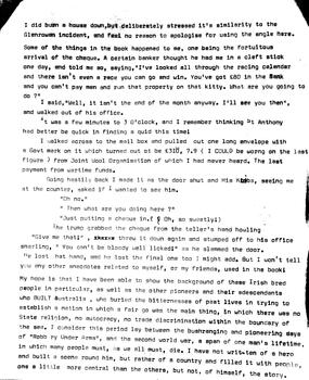 Letter from Des Martin to Tom Mitchell - Page`2