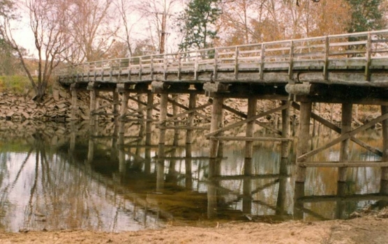 Wodonga Creek Stock Bridge, date unknown