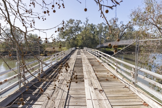 Looking across the Stock Bridge c2013 