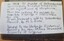 Donation details Mrs Wilma Drummond