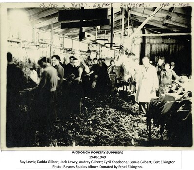 Wodonga Poultry Suppliers Staff packing room