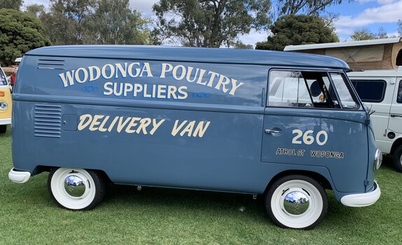 Wodonga Poultry Suppliers Delivery Van