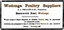 Wodonga Poultry Suppliers Advertisement