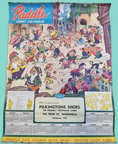 Pilkington's Calendar advertising Paddle Shoes