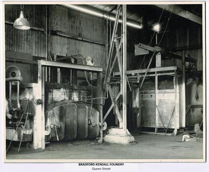 Inside Bradford Kendall Foundry
