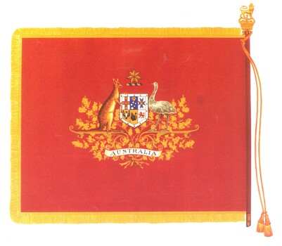 Prince Philip's Banner at RAEME 1986 Reverse