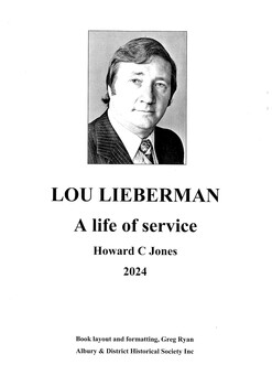 Front Page - Lou Lieberman - A life of Service