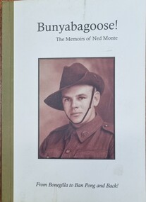Bunyabagoose! The Memoirs of Ned Monte Cover