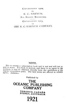 Publisher details and copyright